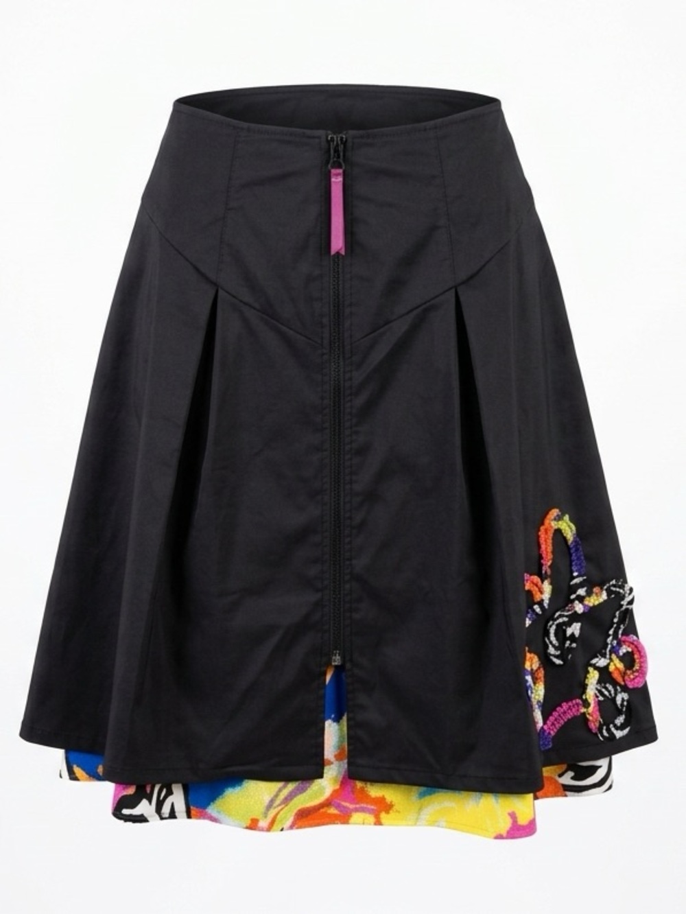 Joseph Ribkoff mesh insert skirt